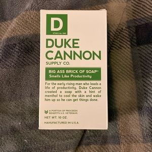 NIB Duke Cannon soap